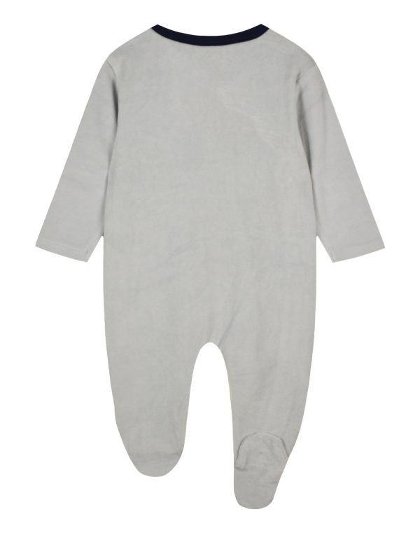 Βaby Boy Velor bodysuit BACK TO SCHOOL (0 -15 months)