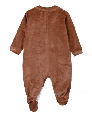 Baby Boy velor bodysuit (0 -15 months)