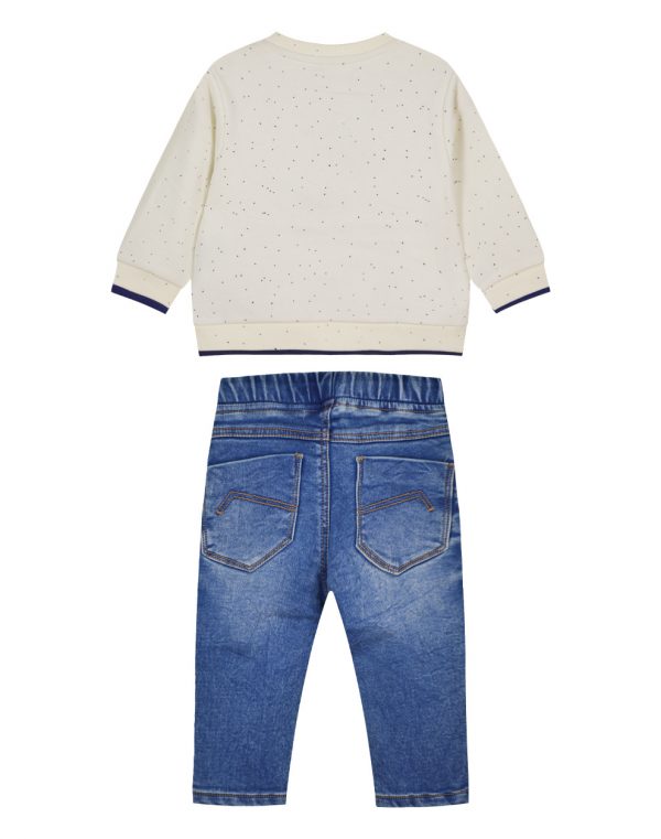 Baby Boy set2-piece with denim (0 -15 months)