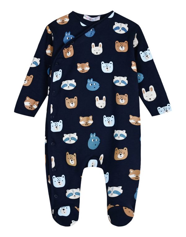 Baby Boy cotton jumpsuit.(0 -15 months)