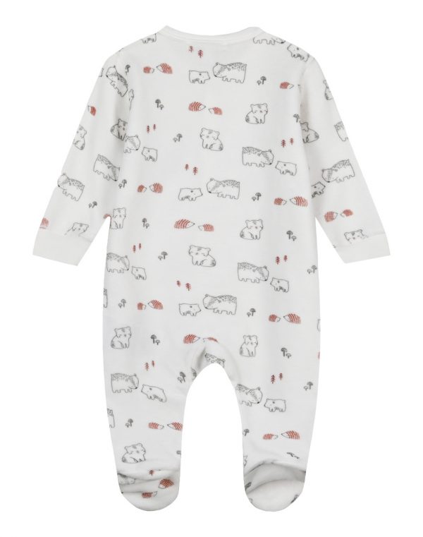 Baby Boy velor bodysuit (0 -15 months)