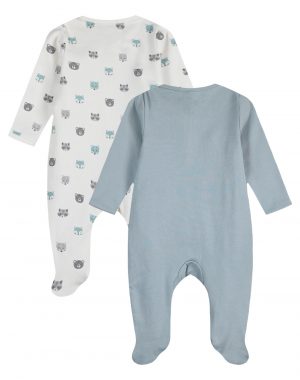 Baby Boy set 2-piece cotton rompers (3-18 months)