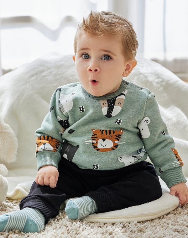 Baby Boy jumpsuit 2-piece (3 -18 months)