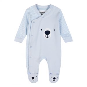 Baby cotton romper for boy (0 - 18 months)