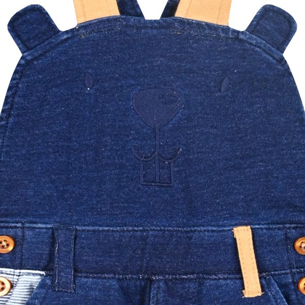 Baby set shirt with overalls for boy (3 - 18 months)