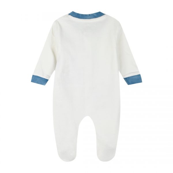 Velvet romper for baby boy (0 - 15 months)