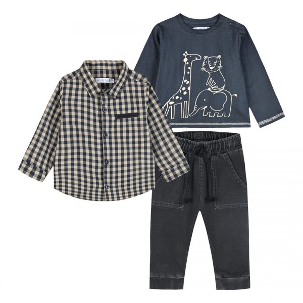 Baby 3 piece set for boy (6 months - 3 years)