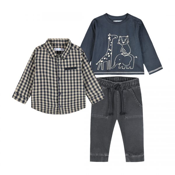 Baby 3 piece set for boy (6 months - 3 years)