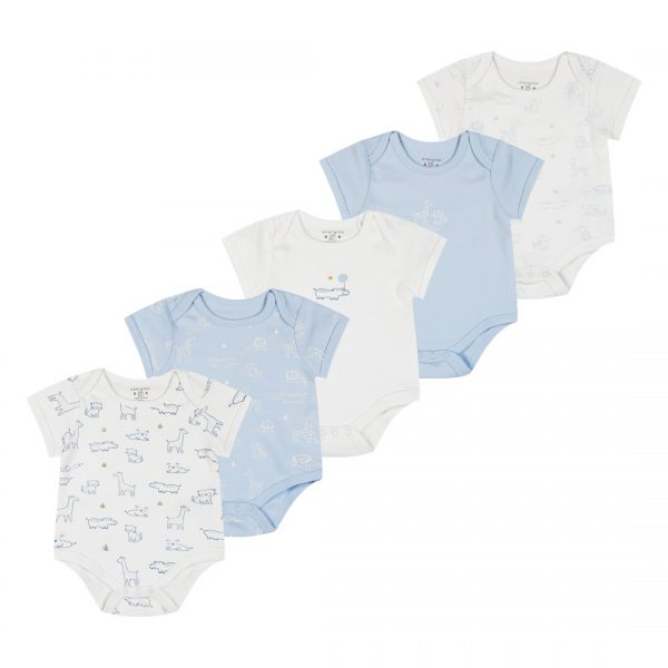 Energiers 5pcs romper for baby boy (0 -18 months)