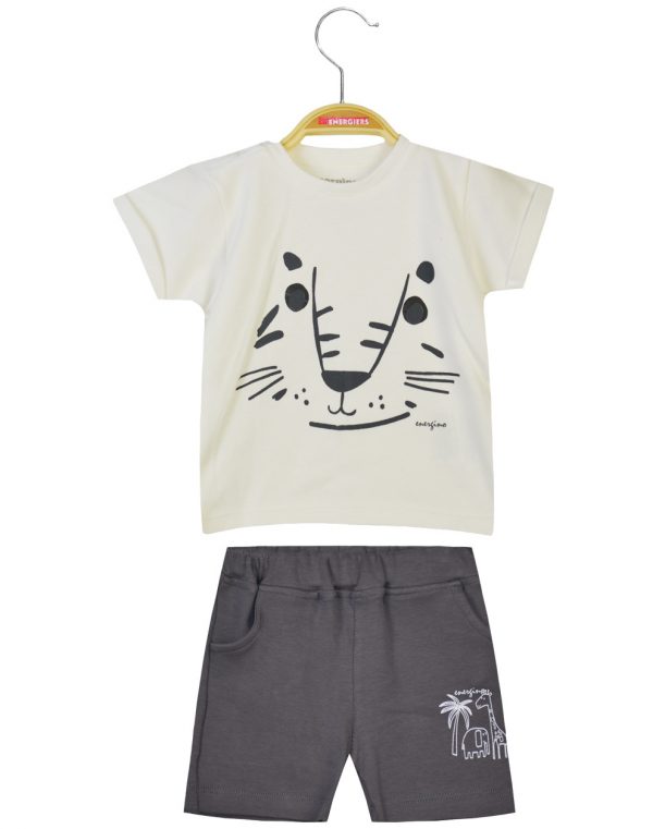 Set t-shirt and shorts for baby boys (0 - 18 months)