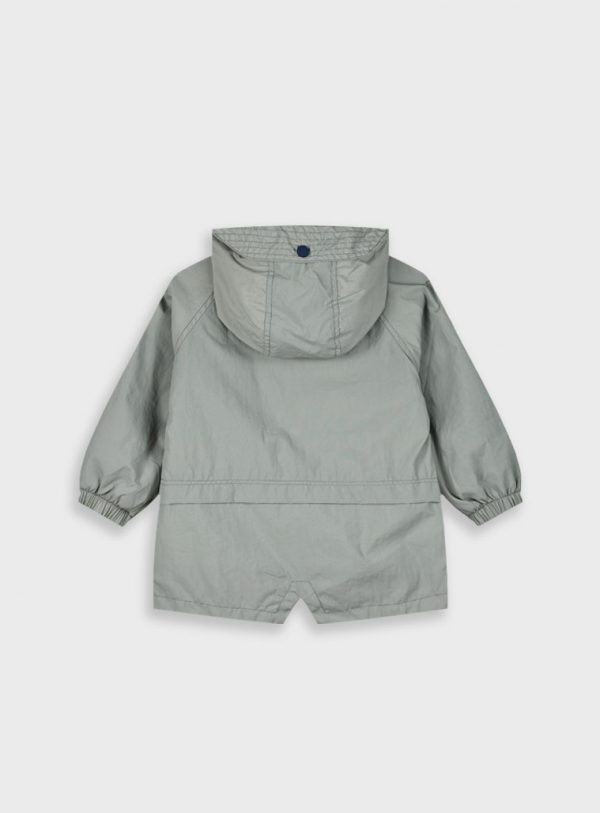 Light jacket with hood for baby boys (6 - 24 months)