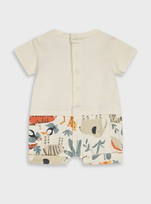 Printed romper for baby boys (0 - 15 months)