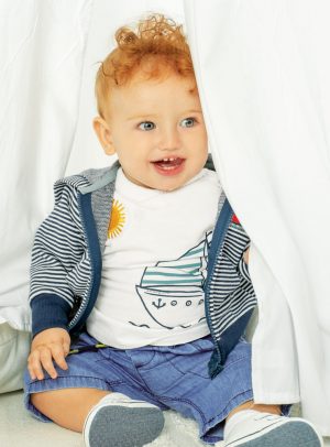 Set t-shirt and shorts for baby boys (3 - 24 months)