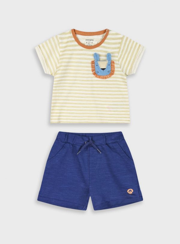 Set t-shirt and shorts for baby boys (6 - 24 months)