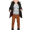 Parka padded for boys