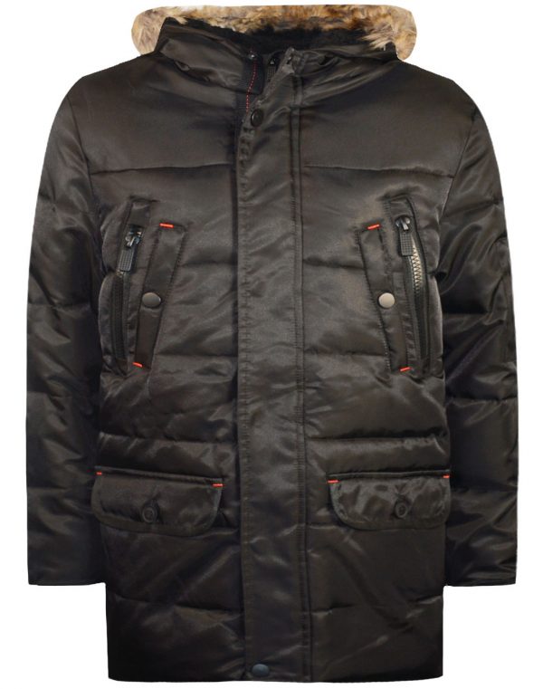 Parka padded for boys