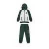 Fleece tracksuit with jacket and peached inside for boys