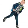 Elastic five-pocket jeans for Boys with internal elastic adjuster, and rips at the knees