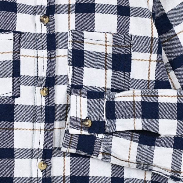 Cotton plaid shirt