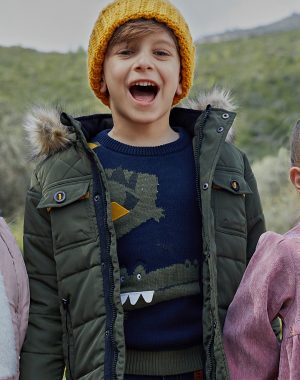 Jacket with hood for Boys