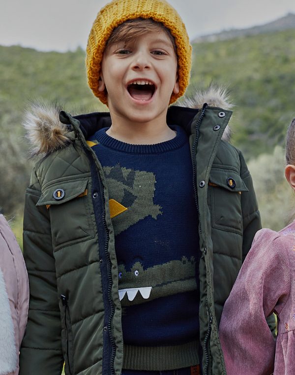 Jacket with hood for Boys