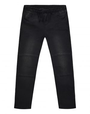 Elastic boy΄s jeans with elasticated waistband