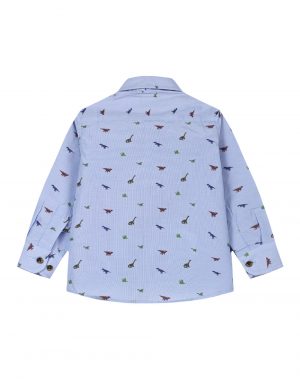 Poplin shirt for Boys with allover print