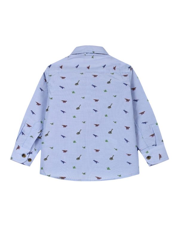 Poplin shirt for Boys with allover print