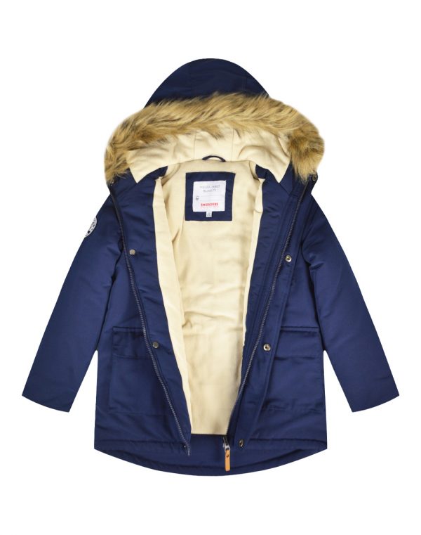 Boy΄s jacket with inner lining and hood