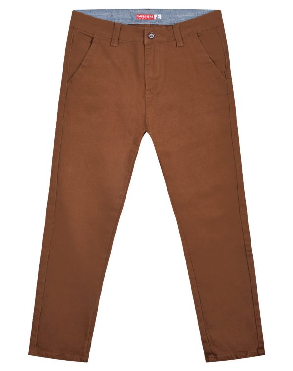 Elastic cotton pants for Boys