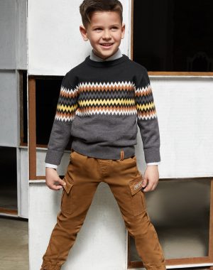 Elastic cargo pants for Boys