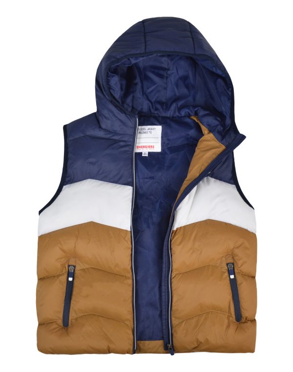 Sleeveless hooded jacket for Boys