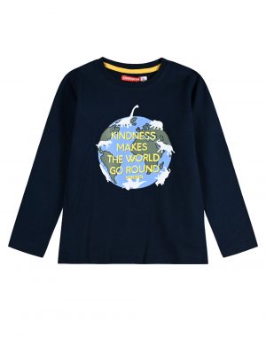 Boys΄ Mako Print Cotton T-Shirt