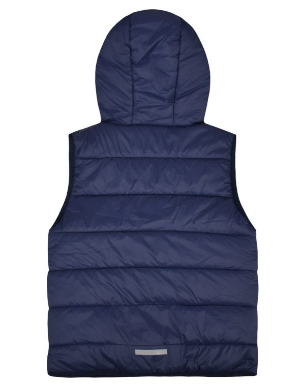 Sleeveless hooded jacket for Boys