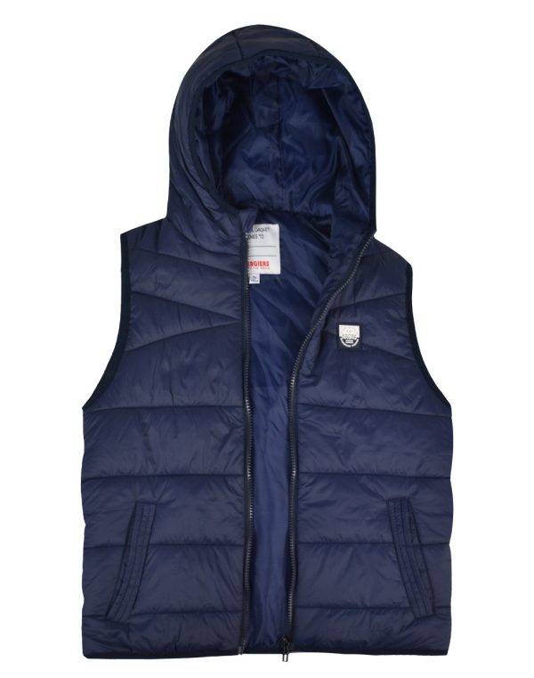 Sleeveless hooded jacket for Boys