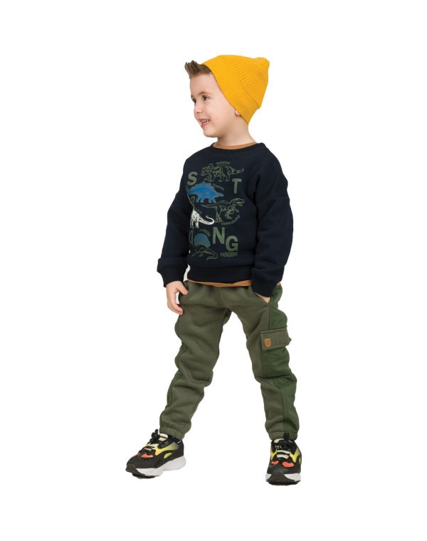 Elastic cargo pants for Boys