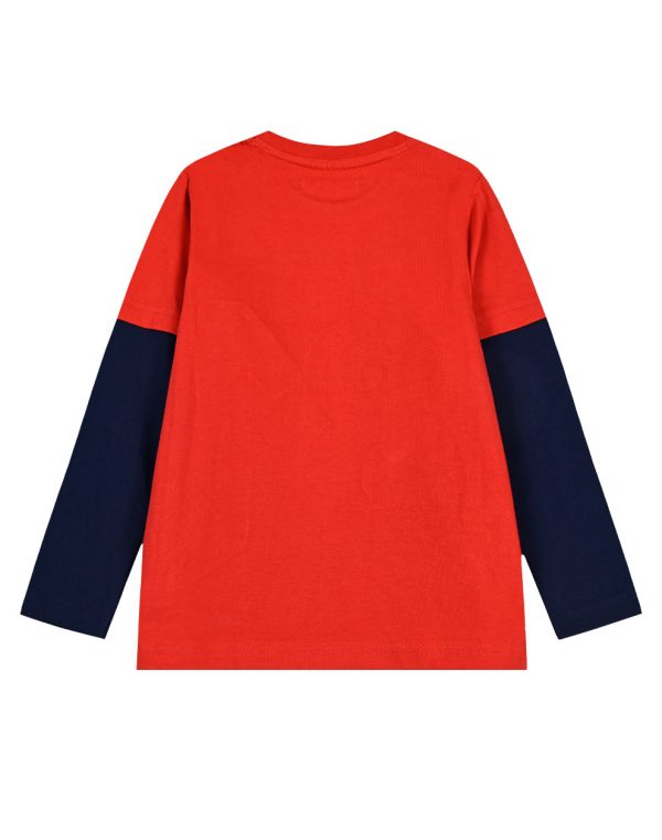 Boys΄ Mako Print Cotton T-Shirt