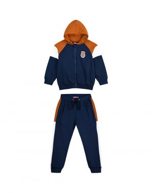 Boy΄s Fleece Tracksuit with hood