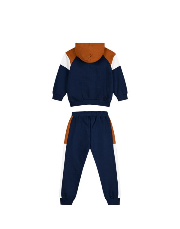 Boy΄s Fleece Tracksuit with hood