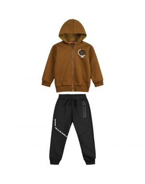 Boy΄s Fleece Tracksuit with hood