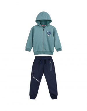 Boy΄s Fleece Tracksuit with hood