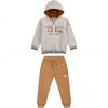 Boy΄s Fleece Tracksuit with hood