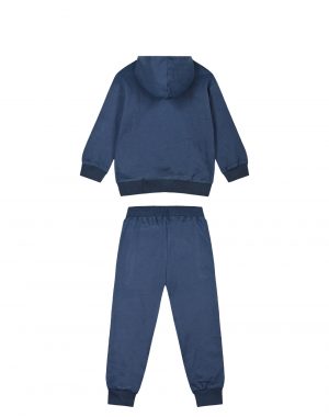 Boy΄s fleece tracksuit with hood