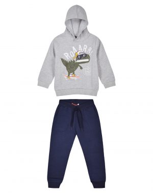 Boy΄s Fleece Tracksuit with hood