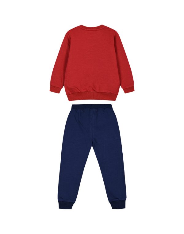 Kangaroo pocket no fluff jumpsuit for Boys