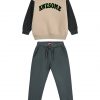 Boy΄s Fleece Tracksuit with print