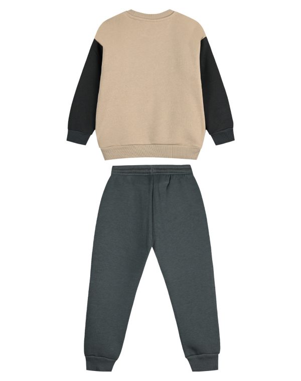 Boy΄s Fleece Tracksuit with print