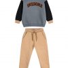 Boy΄s Fleece Tracksuit with print