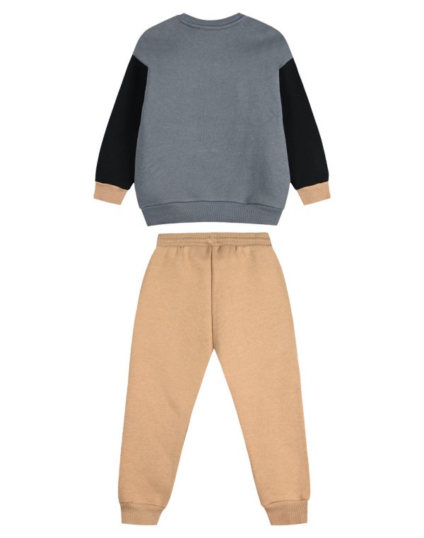 Boy΄s Fleece Tracksuit with print