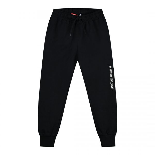 Fleece sweatpants with print for boys